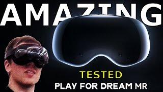 Better than Apple Vision Pro? Play For Dream MR VR 8K Android headset test and first impressions!