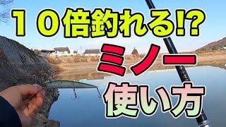 【バス釣り】ミノーの使い方・動かし方を徹底解説!!季節や時期で種類の使い分けて冬を乗り越えよう!!【レベルミノー】【バス釣りJAPANちゃんねる】