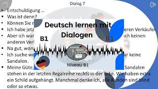 Dialoge B1  | Deutsch lernen durch Hören | 6 |