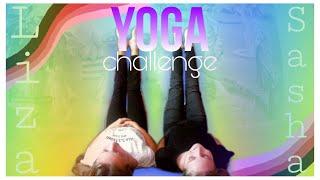 YOGA CHALLENGE 3 WITH SASHA | ЙОГА ЧЕЛЛЕНДЖ 3 С САШЕЙ | Liza Rodaykina