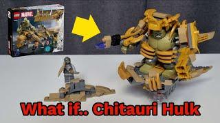 How to build Chitauri Hulk | Lego Alternative build