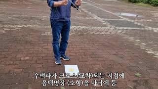 음택명당만들기 음택명장(소형) 파동에너지 실험 부산시 강서구 강서체육공원에서