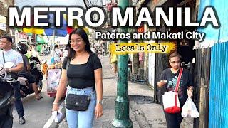 Wandering Pateros and the Locals Makati City in Metro Manila Philippines [4K HDR]