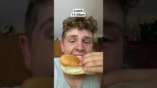 Eating food the wrong way for the whole day! (TRIGGER WARNING) #shorts