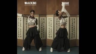 the difference between waacking and voguing️ #waacking #voguing #voguedance #reels #dancevideo
