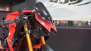 Puig Hi Tech Parts Diablo Concept - Modified Yamaha MT-09. Eicma 2022. Like n Subscribe