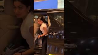 Rashmika Mandanna The National Crush ,Spotted At Airport