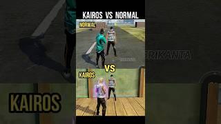 Kairos VS Normal  Kairos Character Ability Test - Free Fire New Character #srikantaff