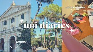 uni diaries | my first week as a third year medical student in Rome!