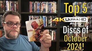 Top 5 4K UHD Blu-ray Discs of October 2024!