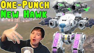 New ONE-PUNCH HAWK - Cryptic Papamobile War Robots Mk2 Gameplay WR