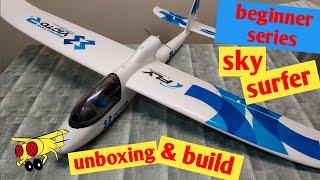 Sky Surfer X8 1480mm unboxing n build PNP RC plane glider from Banggood  best cheap RC airplane