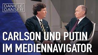 Dr. Daniele Ganser: Carlson und Putin im Mediennavigator