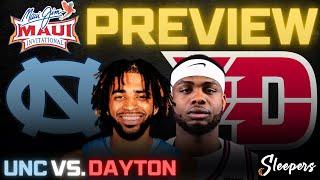 North Carolina Vs. Dayton Game Preview and Predictions!