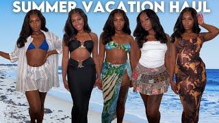 SUMMER VACATION HAUL: BIRTHDAY EDITION | bathing suits, party dresses, cover-ups + more