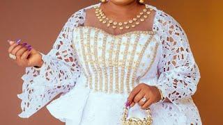 Lace/Asoebi Styles 2021 Trending African Women Dresses  Beautiful And Classy Ankara /Asoebi Styles