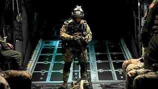 U.S. Army Special Forces Green Berets |  Nighttime Combat Jump!