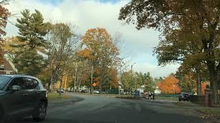 осень - 1 ноября -Grove Street  in Wellesley, Massachusetts