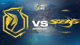 SECTOR ONE vs SBG - Split 1 - W1D2 - VALORANT Challengers France : Révolution