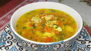 Вкусный и Простой Рецепт Супа из Индейки. Быстрый Рецепт Супа на каждый день