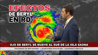 Incrementan las lluvias y ráfagas de viento en República Dominicana