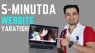 5-MINUTDA WEBSITE YARATISH (DASTURLASH) (IT Sohasi).