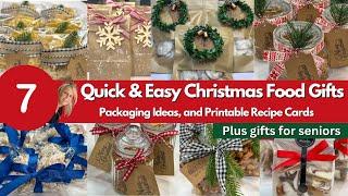 Quick & Easy Christmas Food Gifts That Everyone Will Love / Packaging Ideas