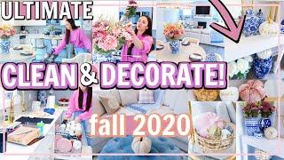 NEW! FALL CLEAN AND DECORATE WITH ME 2020! Ultimate FALL Cleaning Motivation & Fall Decorating Ideas