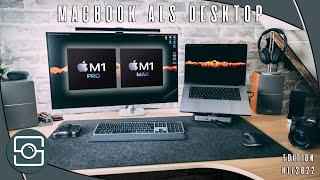  MacBook Pro als Desktop Setup! (feat. 16" M1 Max)