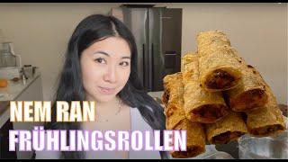 Hausgemachte vietnamesische Frühlingsrollen - Nem ran Hanoi Familienrezept