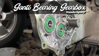 Ganti Bearing Gearbox Honda Spacy | Tutorial Singkat