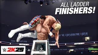 WWE 2K25 All Ladder Finishers!!