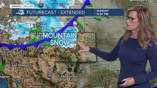 A cold snap for NYE and more mountain snow