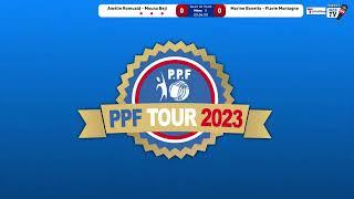 Web TV PPF TOUR 2023 - National Féminin de LA TALAUDIÈRE - Quart de finale : BEJI Vs BONETTO