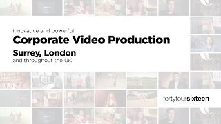 Corporate Video Production Surrey and London