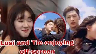 Funniest but sweetest bts of Please Feel at Ease Mr. Ling | Zhao Lusi and Liu Tie