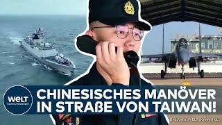 TAIWAN: Army, Navy, and Missile Forces! China Launches Massive Military Drills! Warning to the USA!