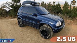 1999 Suzuki Grand Vitara 2.5 V6 - POV Test Drive (Binaural Audio)