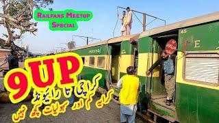 All Economy Class Cheaper Train | 9UP Allama Iqbal Express | Karachi to Raiwind | Worst Coach