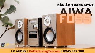 Dàn âm thanh có Đèn Vu cực đẹp AIWA XR-FD55 || LP AUDIO