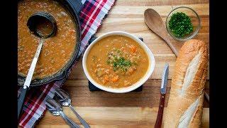 Vegan Split Pea Soup I The Buddhist Chef