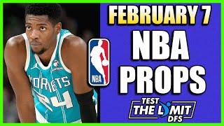 (2 25x!) Best NBA Player Prop Picks Today! | Wednesday 2/7/2024 | Prizepicks Props February 7