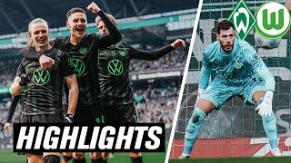 Werder Bremen  VfL Wolfsburg | "Wimmer eiskalt, Müller unüberwindbar" – Die Highlights zum 2:1! ️