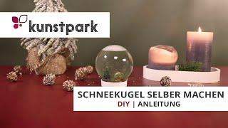 Schneekugel selber machen - DIY Anleitung ️