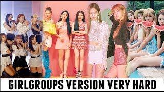 KPOP TRY NOT TO SING very hard - girlgroups version