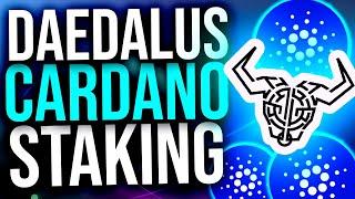 Cardano Staking: Daedalus Wallet Setup & How To Stake Cardano Tutorial