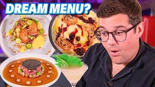 Can we Create Chef Ben's Dream Menu from just 13 Questions?