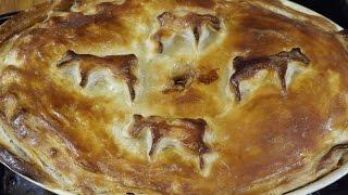 Home-made Steak And Kidney Pie. TheScottReaProject