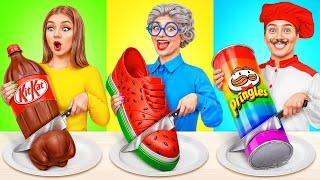 Tantangan Masakanku vs Nenek | Resep Dapur Luar Biasa oleh Multi DO Smile