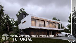 TWINMOTION 2022 - Exterior Render [ Path Tracing ] Tutorial - Step By Step